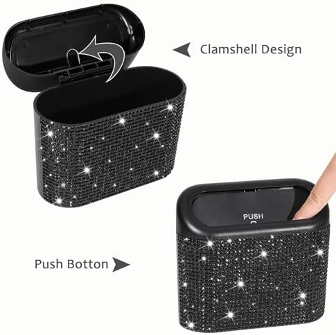 Accmor Bling Car Trash Can - Image 3