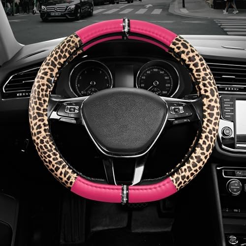 Road Comforts Leopard Steering Wheel Cover by RoadComforts