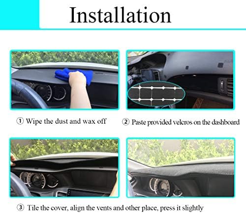 Yiz Dash Cover Mat for Chevy Chevrolet Silverado/GMC Sierra J310 - Image 6
