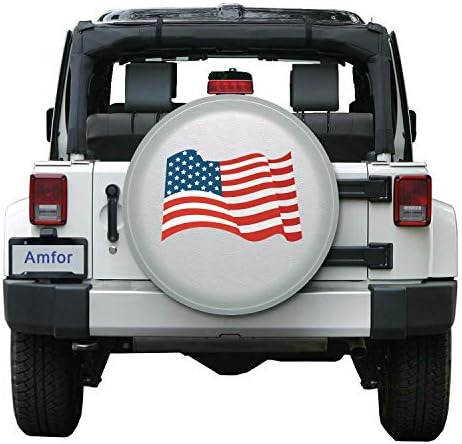 National Flag Spare Tire Cover, Universal Fit - Image 3