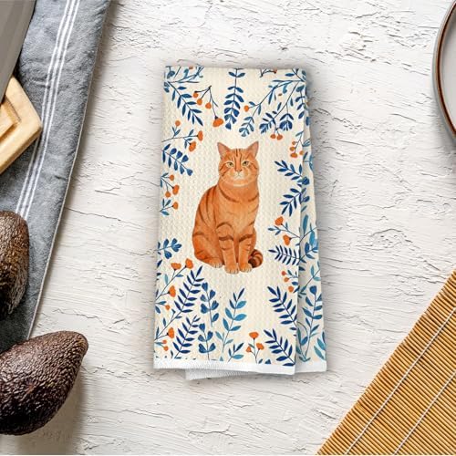 Orange Cat Kitche Towels - Image 4