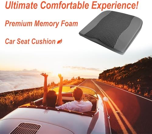 Lofty Aim Car Seat Cushion, Memory Foam Car Seat Cushions - Image 2