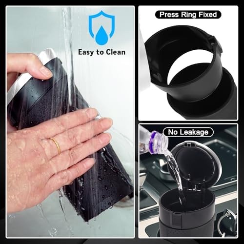 Car Trash Can Bin with Lid - Image 5