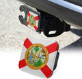 Florida State Flag Tow Hitch Covers Heavy Duty Rubber Trailer Hitch Cover 2" by Unknown