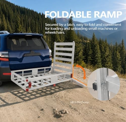 50"x29.5" Hitch Cargo Carrier - Image 5