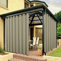 BONZER Outdoor Curtains for Patio Waterproof Thick Privacy by Bonzer