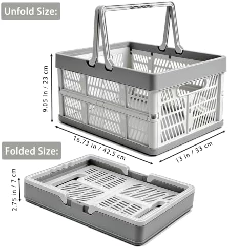 Collapsible Plastic Storage Crate - Image 2