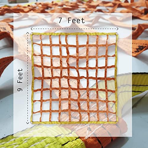 7' x 9' Heavy Duty Cargo Nets for Pickup Trucks - Image 2