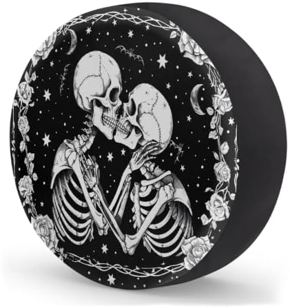 Halloween Spare Tire Cover Waterproof Dust-Proof Spare Wheel Covers - Image 2