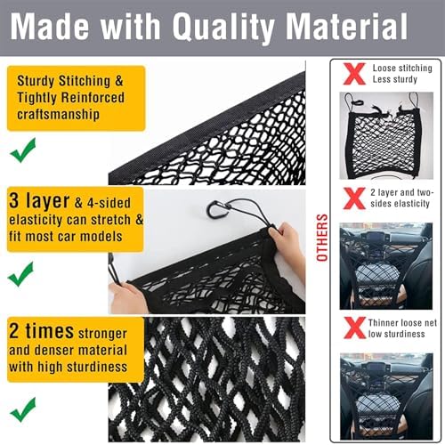 DYKESON Dog Car Net Barrier - Image 4