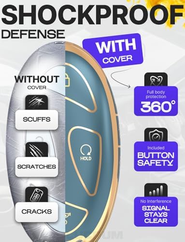 Lucrum Compatible with Hyundai Key Fob Cover & Keychain - Image 4