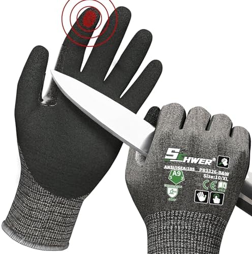 Schwer ProGuard Highest Level Cut Resistant Work Gloves PR3326 by SCHWER
