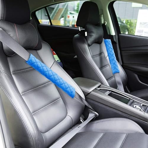Tatuo 4 Pack Seat Belt Cover Extra Long Soft Pad - Image 6