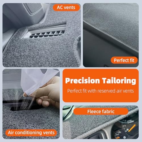Dashboard Cover Dash Mat Fit for to-yota Sienna 2010-2004, Car Dash Board Mat - Image 5