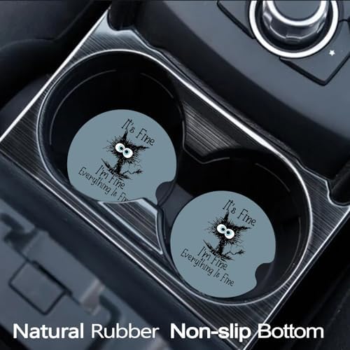 Car Coasters for Cup Holders - Image 2