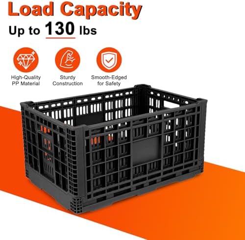 72L Collapsible Milk Crate - Image 4