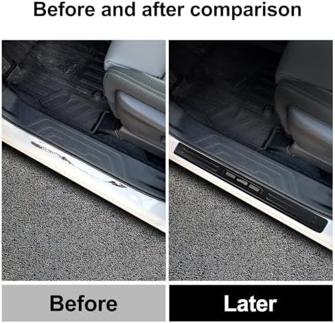 4PCS Door Sill Protector Compatible - Image 3