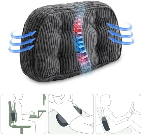 HIGOGOGO Lumbar Support Pillow for Recliner Chair/Accent Chair/Couch/Office - Image 2