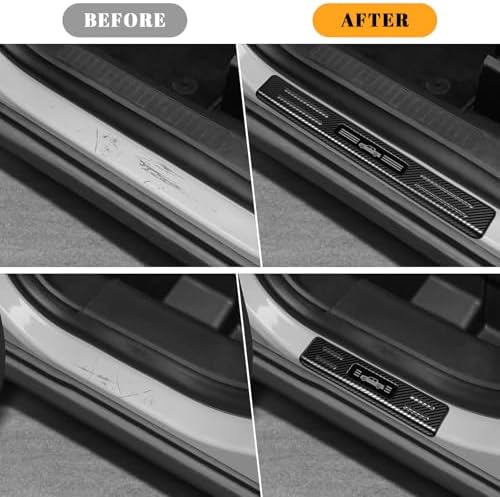 4PCS Car Door Edge Guards Door Sill Protector - Image 3