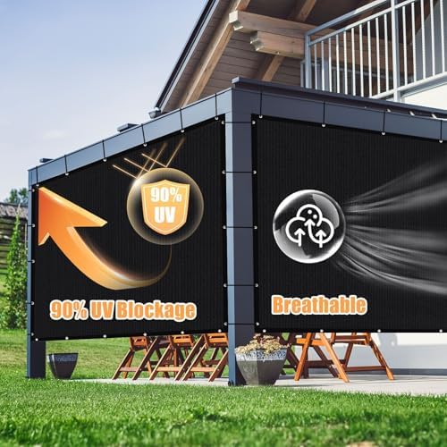Amagenix Sun Shade Cloth Privacy Screen - Image 2