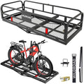 Wildroad 60"x24"x14" Hitch Cargo Carrier, Fits 2" Receiver by WILDROAD
