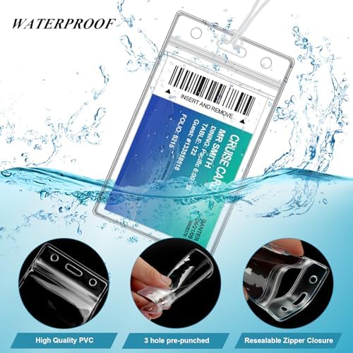 100 Pack Luggage Bag Tag Holders - Image 4
