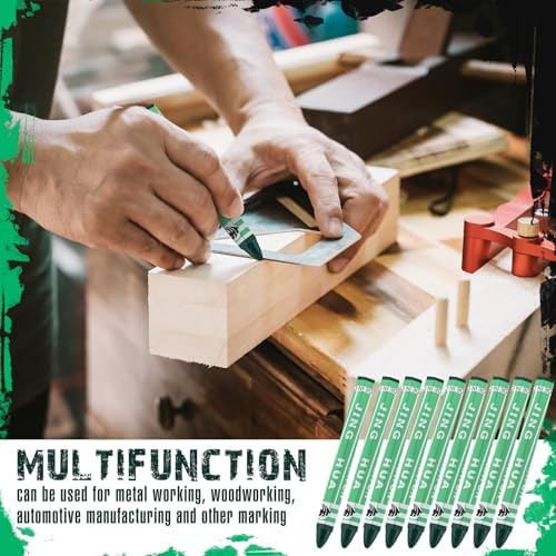 MotiMind 60 Pcs Industrial Lumber Crayons Bulk Wax Tire Marker Construction - Image 5