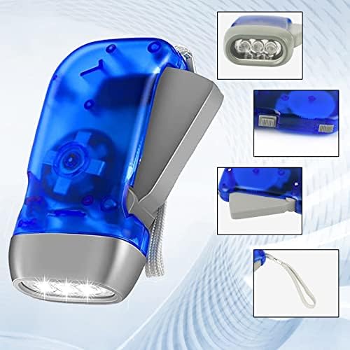 Hand Crank Flashlight 24 PCS No Battery Needed Shake Flashlight - Image 3