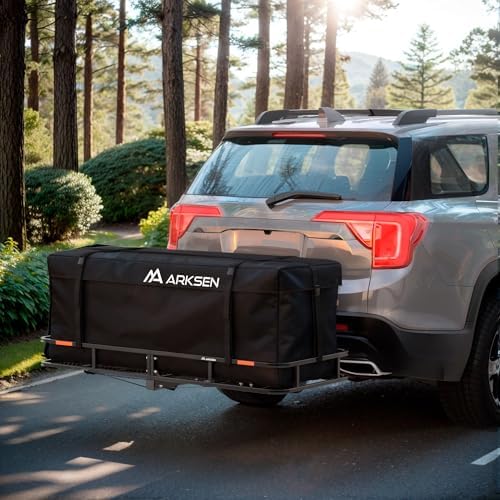 ARKSEN 60" x 23" x 5.5" Hitch Cargo Carrier, 500 Lbs Capacity Luggage Rack - Image 6
