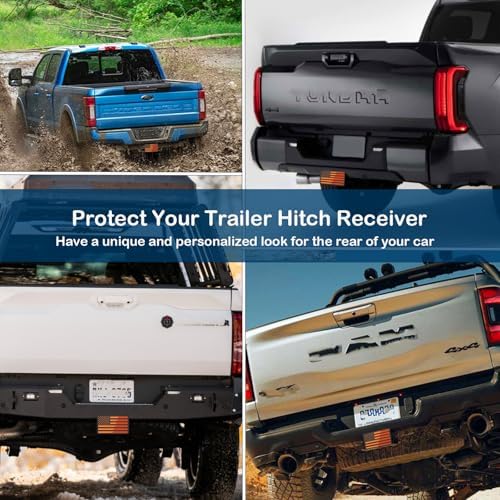 2 Inch Trailer Hitch Cover - Image 5