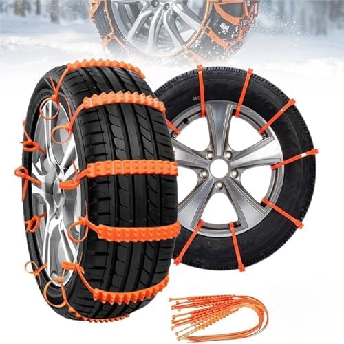 10PCS Universal Anti-Skid Snow Tire Chains, 2026 New Portable Emergency by VACHAN