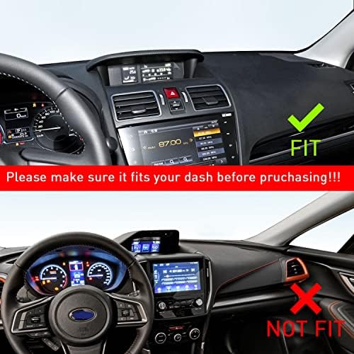 Dash Mat for Subaru Crosstrek Accessories 2012-2017, Forester 2014-2018 - Image 2