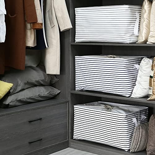 Hinwo 102L XXL Canvas Storage Bin - Image 2