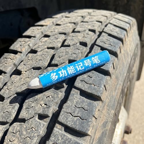 8pcs White Tire Marking Crayon Pen - Image 5