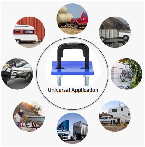 Trailer Hitch Tightener Anti Rattle Clamp Carbon Steel Zinc Heavy Duty Steel - Image 4