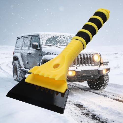 12.4" Ice Scraper for Car Windshield Snow Frost Ice Removal Tool Snow Scraper by Dodifker