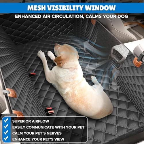 Dog Seat Cover for BackSeat， Car Dog Seat - Image 4