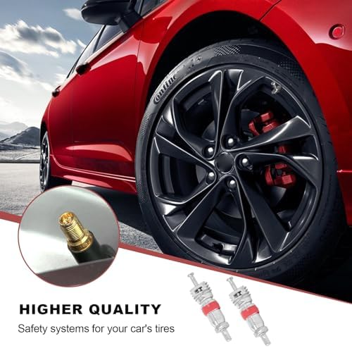 10 PCS Tire Valve Core, Premium Valve Stem Core Part Replacement, TPMS Safe - Image 3