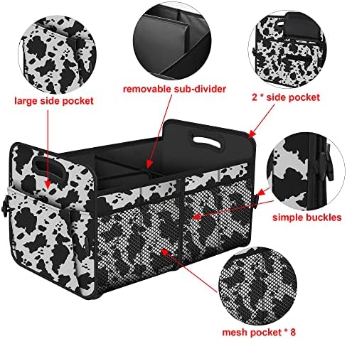 Femuar Car Trunk Organizer, Car Storage Organizer - Image 5