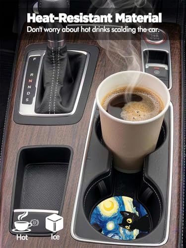 WOCOCN Car Coasters for Cup Holders - Image 3