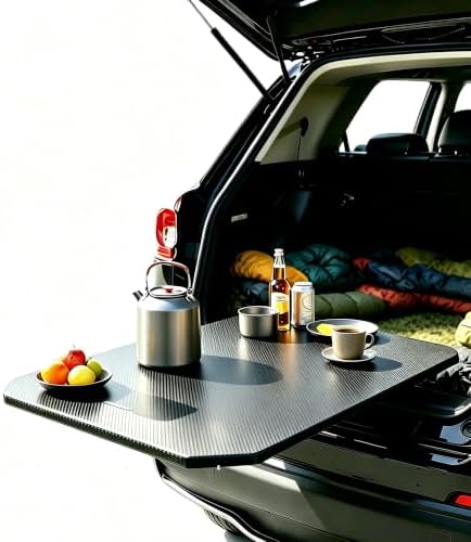 Folding Table for Car Trunks, Trunk Camping Table, No Assembly Req'd by Unknown