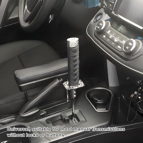 KVAEY Samurai Sword Shift Knob, Automotive Katana Manual Transmission Gear - Image 6