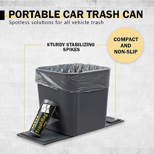Car Trash Can, Leakproof Bin - Image 4
