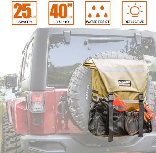 ALL-TOP Spare Tire Trash Bag, Heavy Duty Truck Tailgate Trash Bag, Cargo - Image 2