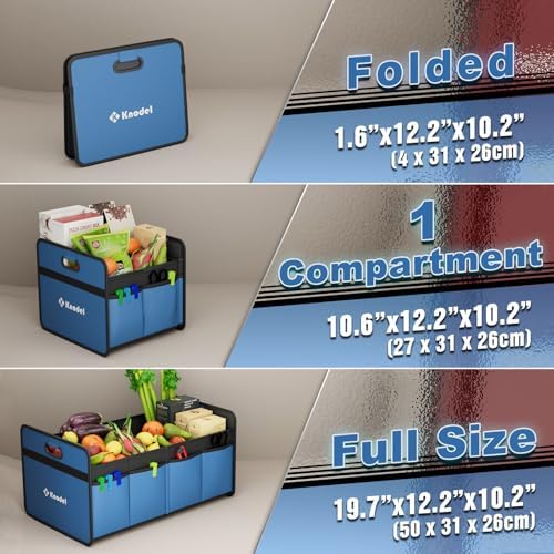 K KNODEL Foldable Trunk Storage Organizer - Image 3
