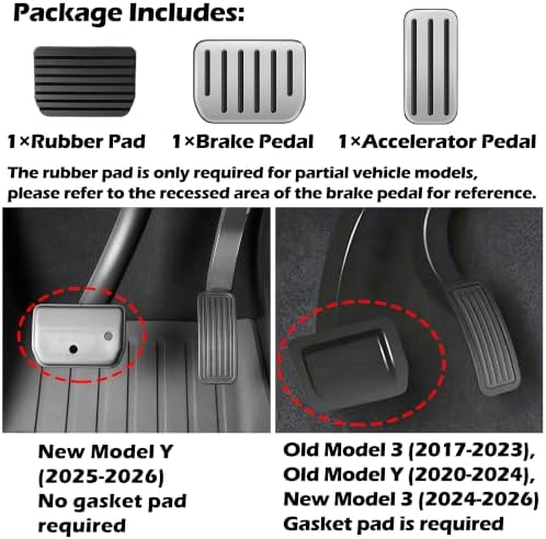 Aluminum Pedal Set for Tesla - Image 6