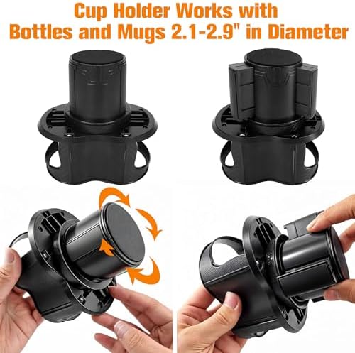 Double Cup Holder for Car, 2 in 1 Extra Cup Insert - Image 3