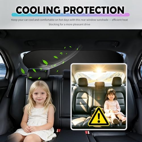 39.37×19.68" Car Rear Window Sun Shade - Image 3