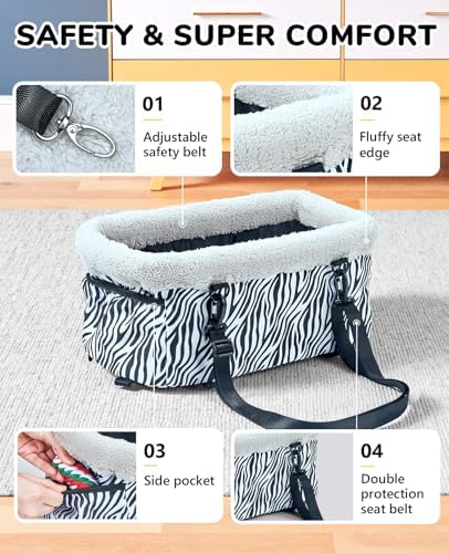 BurgeonNest Center Console Dog Car Seat - Image 6