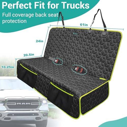 Dog Car Seat Covers for Ford f150/Ram1500/Nissan Frontier/Toyota Tacoma/GMC - Image 3